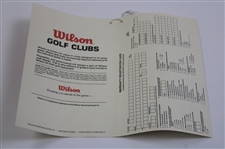 c.1989 Michael Jordan Signature Wilson Club Irons (3-PW) & Woods (1-3-5) Complete Set w/Boxes