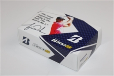 Tiger Woods Signed Bridgestone Tour B330S Promotional Golf Ball Box w/Three Golf Balls JSA ALOA