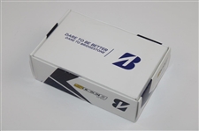 Tiger Woods Signed Bridgestone Tour B330S Promotional Golf Ball Box w/Three Golf Balls JSA ALOA