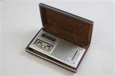 1981 Masters Tournament Gift Quartz Clock Radio in Original Case