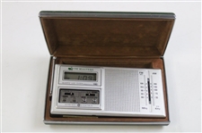 1981 Masters Tournament Gift Quartz Clock Radio in Original Case