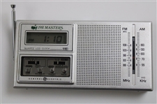 1981 Masters Tournament Gift Quartz Clock Radio in Original Case