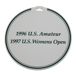 Tiger Woods Signed Pumpkin Ridge Bag Tag - Site of US Amateur Win JSA ALOA