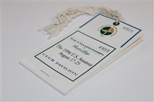 1996 US Amateur At Pumpkin Ridge Complete Ticket Booklet - Tiger Win