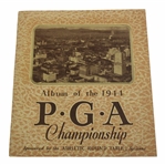 1944 PGA Championship at Manito G&CC Program - Bob Hamilton Winner