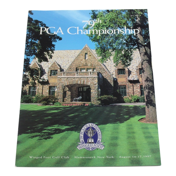 1997 PGA Championship at Winged Foot Golf Club Program - Davis Love III Win
