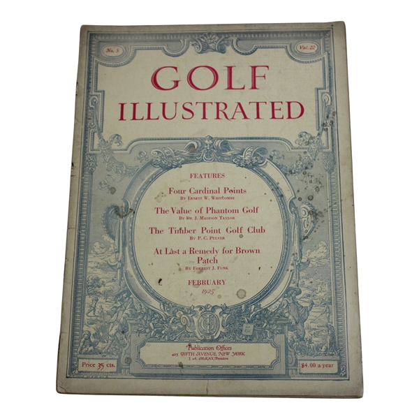 1925 Golf Illustrated Magazine