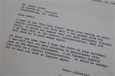 Clifford Roberts Signed 1960 Letter To Bobby Locke - Masters Return? JSA ALOA