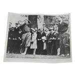 Horton Smith And Walter Hagen '100 Exhibitions in 38 States' Vintage B&W Photo