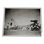 Bobby Jones on Set Making Instructional Movie Culver Pictures Original Photo