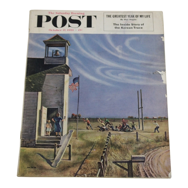 Ben Hogan 1953 Post Magazine The Greatest Year of My Life Recapping Season