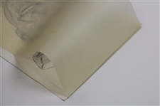 Original Ben Hogan Artwork Drawing By Mario Demarlo from 1953 Chesterfield Advertisement