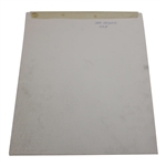 Original Ben Hogan Artwork Drawing By Mario Demarlo from 1953 Chesterfield Advertisement