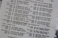 1949 $16,500 Dapper Dan Inv. at Alcoma GC Program & Pairing Sheet - Sam Snead Winner