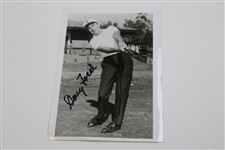 Bob Goalby Signed Bobby Jones First Day Of Issue, Vijay Singh Signed Disney Scorecard & Doug Ford Signed Photo JSA ALOA
