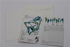 Bob Goalby Signed Bobby Jones First Day Of Issue, Vijay Singh Signed Disney Scorecard & Doug Ford Signed Photo JSA ALOA