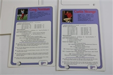 Curtis Strange & Greg Norman Signed Notebooks JSA ALOA