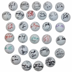 Lot of Thirty (30) Signed Personal Golf Balls JSA ALOA
