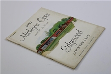 1957 Michigan Open Program - Won By Walter Burkemo