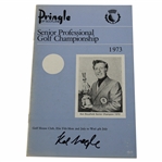 Kel Nagle Signed 1973 Great Britain Senior Professional Program JSA ALOA