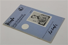 Kel Nagle Signed 1973 Great Britain Senior Professional Program JSA ALOA