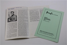 Kel Nagle Signed 1973 Great Britain Senior Professional Program JSA ALOA
