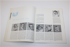 1956 International PGA Team Matches at Colonial CC Official Program