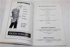 1965 New Zealand Open Golf Championship Official Program - Peter Thomson Win
