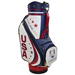 Captain Tom Watson Signed 2014 Ryder Cup at Gleneagles Full Size Team USA Golf Bag JSA ALOA