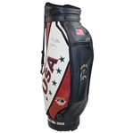Captain Hal Sutton Signed 2004 Ryder Cup at Oakland Hills Full Size Team USA Golf Bag JSA ALOA