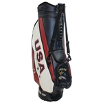 Captain Hal Sutton Signed 2004 Ryder Cup at Oakland Hills Full Size Team USA Golf Bag JSA ALOA