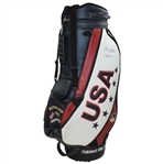 Captain Hal Sutton Signed 2004 Ryder Cup at Oakland Hills Full Size Team USA Golf Bag JSA ALOA