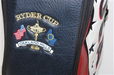 Captain Hal Sutton Signed 2004 Ryder Cup at Oakland Hills Full Size Team USA Golf Bag JSA ALOA