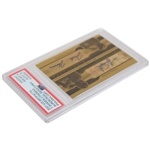 Tiger Woods & Justin Thomas Signed 2021 UD Artifacts NM-MT 8 Dual Signature 10 Card
