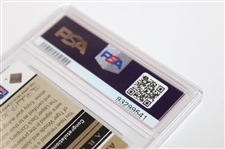 Tiger Woods & Justin Thomas Signed 2021 UD Artifacts NM-MT 8 Dual Signature 10 Card