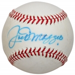 Joe DiMaggio Signed Official League Baseball JSA ALOA
