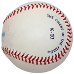Joe DiMaggio Signed Official League Baseball JSA ALOA
