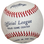 Joe DiMaggio Signed Official League Baseball JSA ALOA