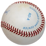 Ted Williams Signed Rawlings American League Official Baseball JSA ALOA