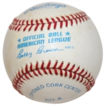 Ted Williams Signed Rawlings American League Official Baseball JSA ALOA