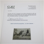 Seymour Dunn Tee Shot Post-Swing Photograph - J.D. Dunn Collection