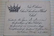 John Duncan Dunn's Personal Golf Club Temporary Admission Cards