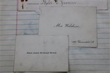 John Duncan Dunn's Personal Golf Club Temporary Admission Cards
