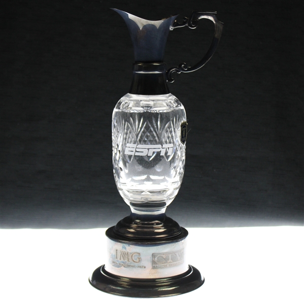 Paul Azingers ESPN Glass Claret Jug/Cup Award - Img Entertainment Media & CTV 