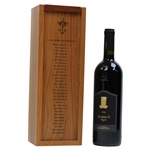 Paul Azingers 2023 Past Ryder Cup Captains Gifted Wine in Box from 30th Captain Zach Johnson