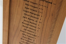 Paul Azinger's 2023 Past Ryder Cup Captains Gifted Wine in Box from 30th Captain Zach Johnson