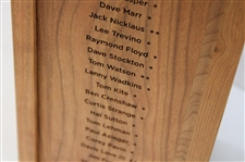 Paul Azinger's 2023 Past Ryder Cup Captains Gifted Wine in Box from 30th Captain Zach Johnson