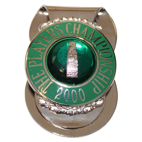 Paul Azingers 2000 The Players Championship Badge/Money Clip in Case