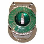 Paul Azinger's 2000 The Players Championship Badge/Money Clip in Case