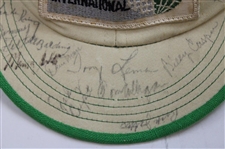 Lema, Casper & others Multi-Signed Vintage 1965 Lucky International Hat JSA ALOA